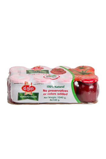 Al Alali Tomato Paste, 8 X 130 G