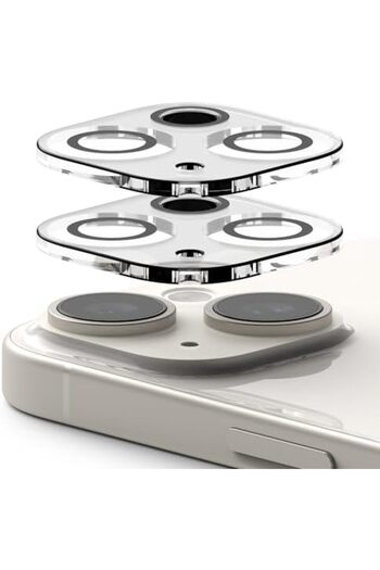 Ringke iPhone 15 Plus / 15 | Camera Protector Glass [2 Pack]