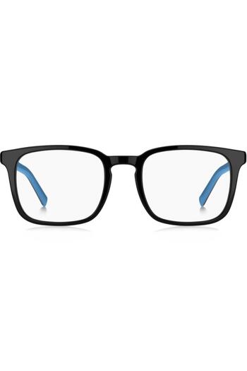 Tommy Hilfiger TH2123 807 Boys' Eyeglass Frames, Plastic, Black, 47 mm