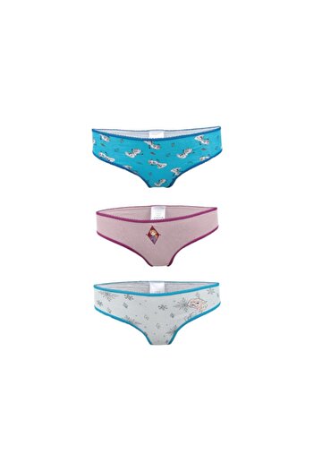 Frozen Set 3 chiloti pentru fetite, 100% bumbac, multicolor, Frozen, Disney