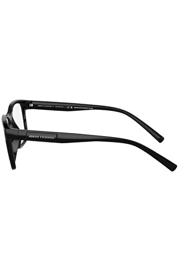 Armani Exchange Men's Eyeglass Frames Armani Exchange AX3114 8158 54, Plastic, Black, 54 mm