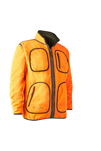 Deerhunter Reversible Fleece Jacket Gamekeeper Bonded, Orange