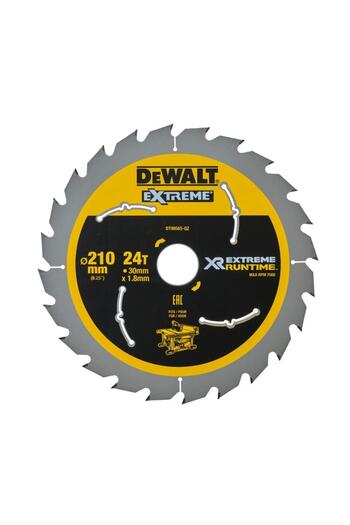 Dewalt - EXTREME circular saw blade, 210x30x1.8mm, 24 teeth [DT99565-QZ]