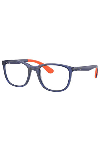 Ray-Ban Junior RY1620 3775 Boys' Eyeglass Frames, Plastic, Blue, 48 mm