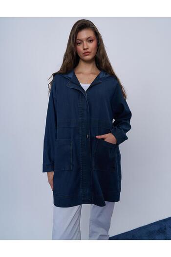 Kayra Denim Effect Jacket 73008
