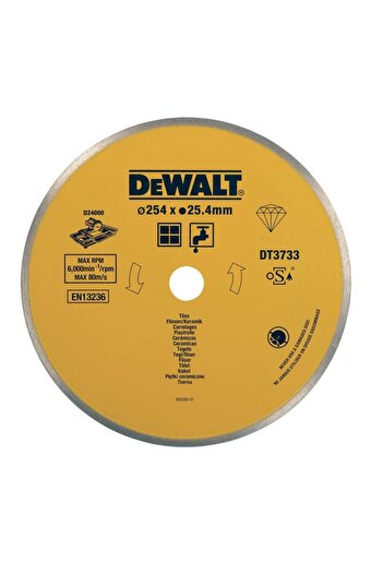 Dewalt - Disc for ceramic tiles 254x25.4mm [DT3733-XJ]