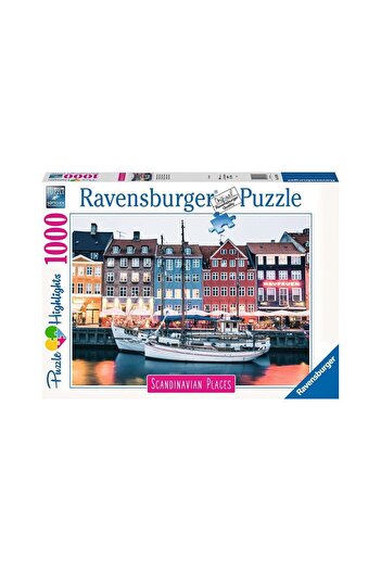 RAVENSBURGER Puzzle 1000 pieces - Copenhagen Denmark