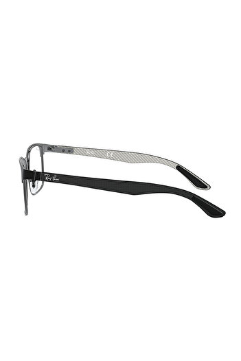 Ray-Ban Men's RB8416 2916 53 Eyeglass Frames, Metal, Black, 53 mm