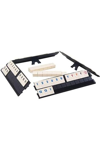 Generic Mahjong Set Portable Mini Travel Mahjong Digital Card Games Home Entertainment Leisure Sports For Wo
