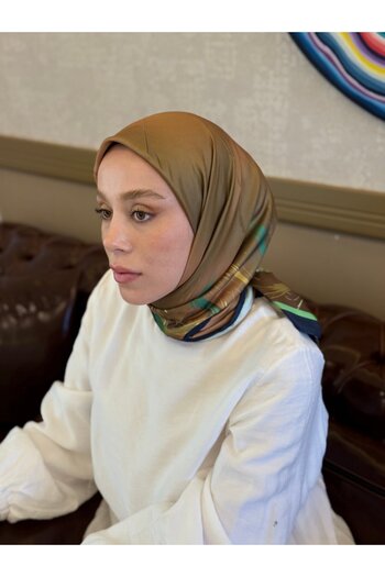 Modakaşmir Φουλάρι Linea Pattern Twill