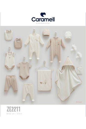 Caramell My Baby Kumsal 100% Cotton 14-Pack Hospital Release (Newborn) 2214