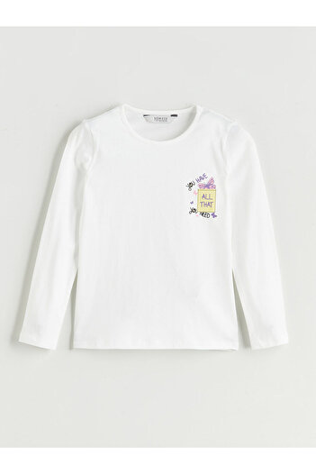 LC Waikiki Crew Neck Girl's T-Shirt