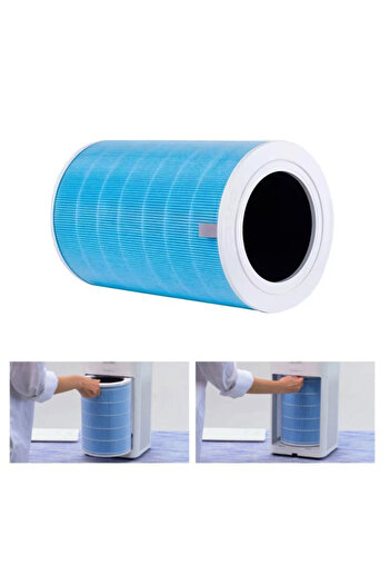 PAA-home Filtru anti-formaldehidica compatibil Mi Air Purifier 2S, elimina particulele PM2.5, S1 albastru