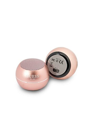Guess Mini portable wireless Bluetooth speaker GUWSALGEP, pink