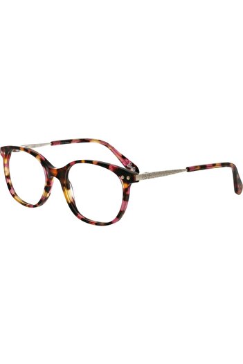 Barbie Girls Eyeglass Frames BAAM003 C71, Plastic, Havana, 46 mm