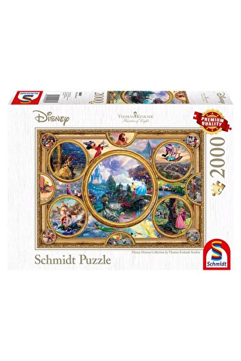 Schmidt Puzzle - Thomas Kinkade: Disney Dreams Collection, 2000 piese