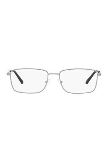 Armani Exchange eyeglasses frames, AX 1057 6020, rectangular, silver, metal, 56 mm x 17 mm x 145 mm
