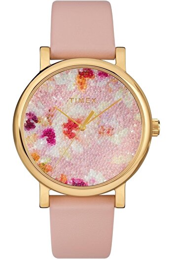 Timex ساعة تايمكس كريستال بلوم كوارتز النسائية - TW2R66300