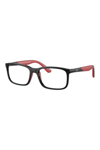 Ray-Ban Junior Boys' Eyeglass Frames RY1621 3928, Plastic, Black, 49 mm