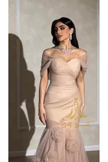MEZON FASHION Tulle Mermaid-Style Dress