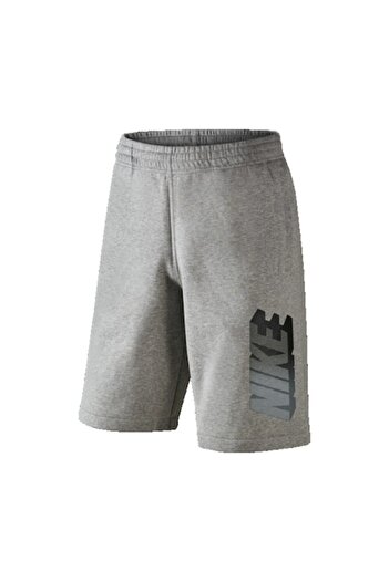 Nike Men's Short Pants, Cotton, Grey, XL