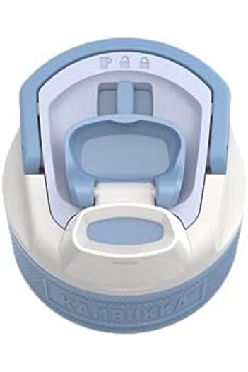 STOREMAX Snshop Elton Insulated Drink Bottle – 750 ml – Sky Blue – 3-in-1 Lid – Snapcl