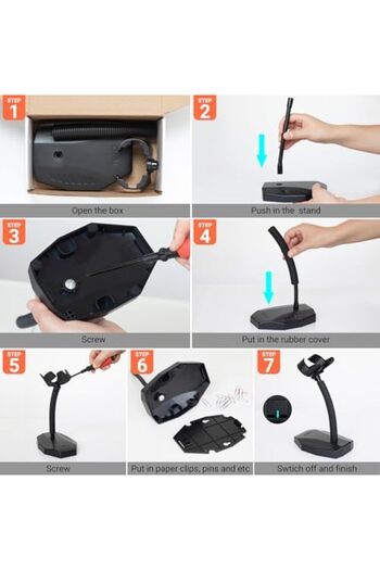 STOREMAX Polysight Universal Barcode Scanner Holder/, Hands-Free Scanning of Barcode Readers, Supermarket