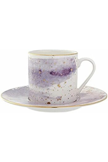 STOREMAX Goldwhirl Desen7 Coffee Cup with Saucer 90 Cc Trendflash 467437