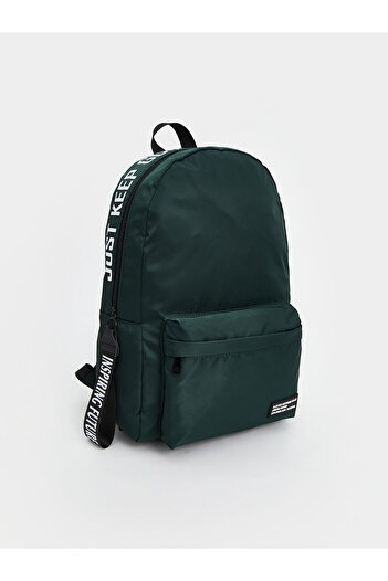 LC Waikiki New Season Text Printed Men's Backpack