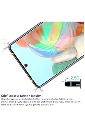 STOREMAX A96 4g Compatible Screen Protector Tempered Glass Clear 100% Hd Image, High Caliber