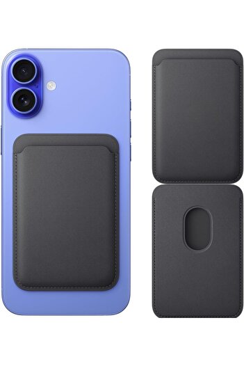 STOREMAX Polysight Wallet Card Holder Leather Reinforced Magnets, Compatible with iPhone 16/15/14/13/12 Trendzap 4674