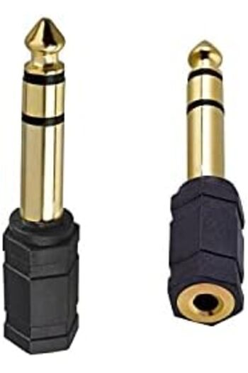 STOREMAX Ynsshoping Headphone Microphone 6.3mm Male to 3.5mm Female Jack Newtrrending 1178227