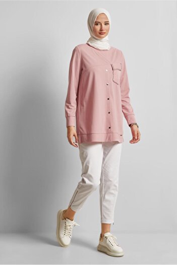 Alvina Stone Detail Tracksuit Tunic 45741