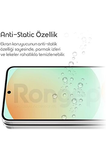 STOREMAX Screen for Polysight S24 Fe -Static Tempered Glass 9H Hardness Covering the Screen Image Quality V