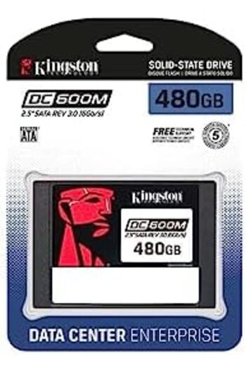 STOREMAX قرص صلب SSD من سيلبيوستي طراز DC600M مقاس 2.5 بوصة للمؤسسات بتقنية SATA - SEDC600M/480G عصري 266450