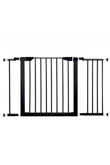 SERSIMO Safety Gate for stairs, adjustable 110-117 cm, made of steel, black