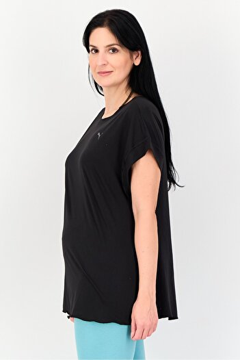 Puma Women Sportswear Fit Cap Sleeve Outdoor T-Shirt, Black
