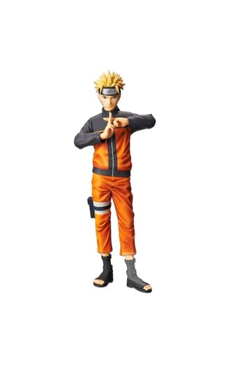 Banpresto Figurina Naruto Shippuden Grandista Nero Uzumaki, 27cm, Multicolor