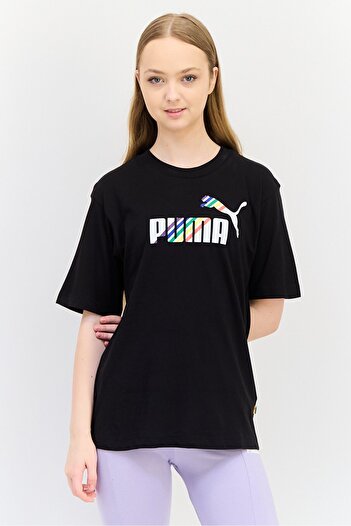 Puma Women Sportswear Fit Short Sleeves Outdoor T-shirt, Black