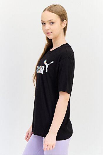 Puma Women Sportswear Fit Short Sleeves Outdoor T-shirt, Black