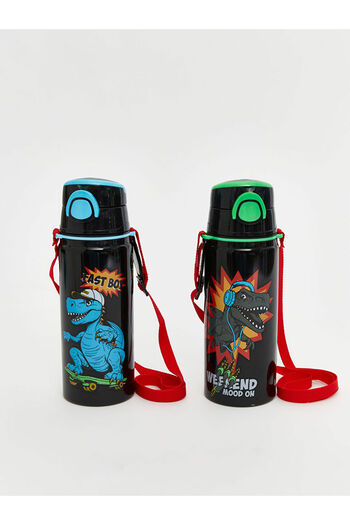 LC Waikiki Create Your Style from Uzg Store |   Printed Boy's Water Bottle 630 ml