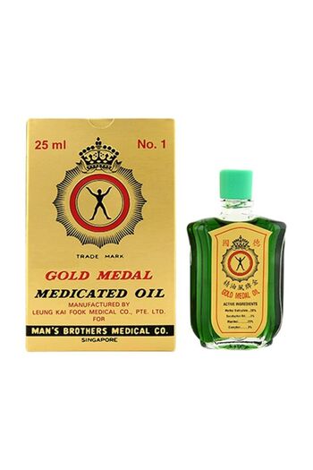 Gold Medal Pack Of 3 Gold Medal Medicated Pain Killer Oil