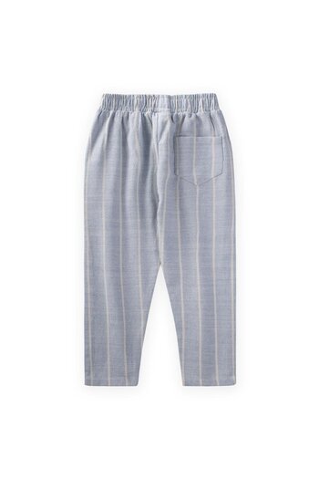 Cigit Pantaloni cu dungi 4-12 ani Albastru