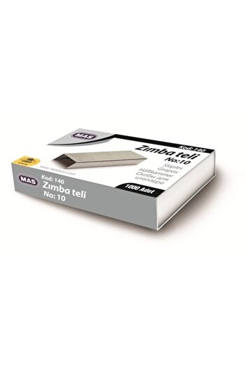 Mas Staple No:10 White 140 (10 Boxes)