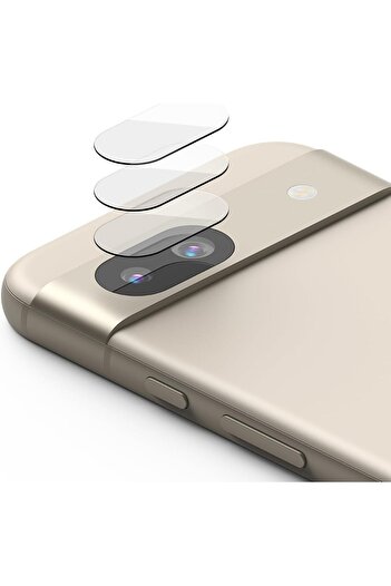 Ringke Google Pixel 8a Lens Protector | Camera Protector Glass | 3Pack