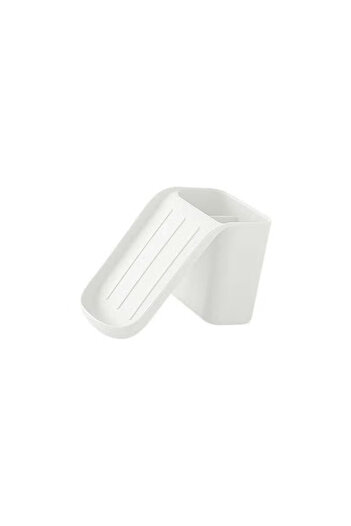 Raffine Wall Mounted Storage Box White 10.2x4.5x9.3cm