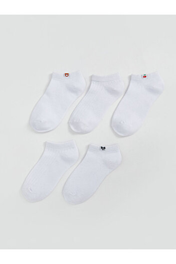 LC Waikiki Create Your Style from Uzg Store |   Girl's Booties Socks 5-Piece