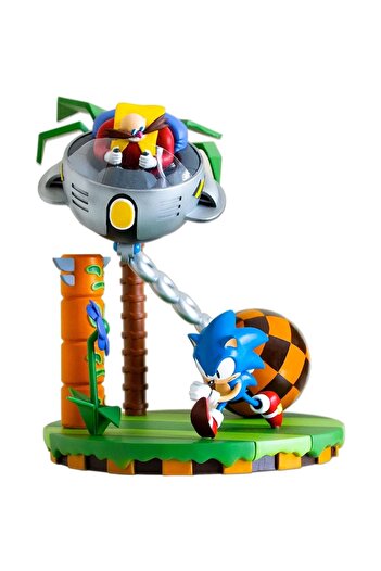 numskull Sonic 30th Anniversary - Sonic vs Dr Eggman Figurine 24 cm