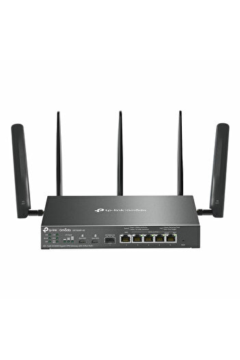 TP-LINK Router ER706WP-4G, 512MB RAM, 256MB Flash, 10/100/1000 Mbps, Negru, 226x226mm