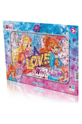 Ks Games Frame Puzzle 24 Piece Winx Licensed Product Winx704